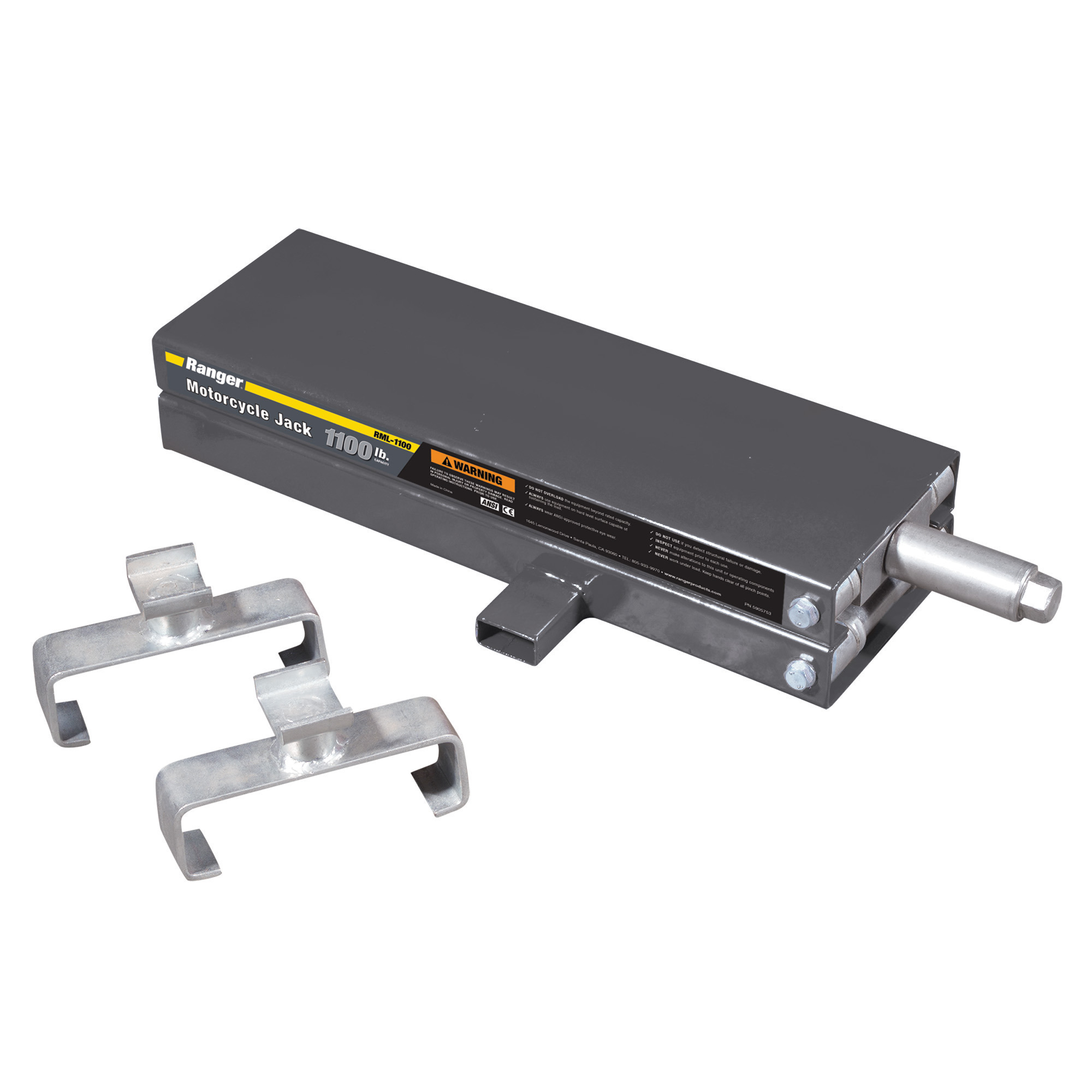 Ranger 1000-Lb. Capacity Motorcycle Jack, Model# RML-1100
